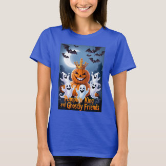 Camiseta Halloween Calabaza Rey Tee