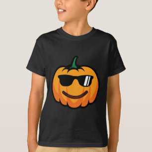 Camiseta Halloween Calabaza sonrisa cara Sungles disstume g