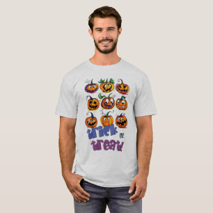 Camiseta Halloween Calabazas Mágicas Trick-or-Treat