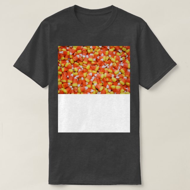 Camiseta Halloween Candy Corn (Diseño del anverso)