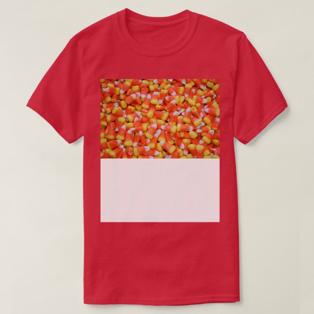 Camiseta Halloween Candy Corn (Diseño del anverso)