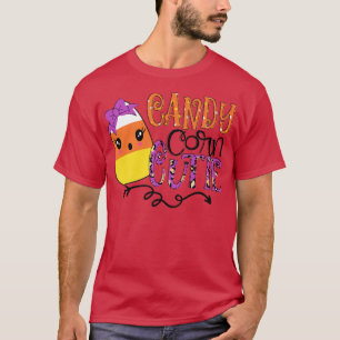 Camiseta Halloween Candy Corn Cutie Spooky Season Halloween