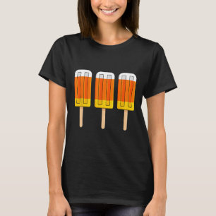 Camiseta Halloween Candy Corn Fun Ice Cream Popsicles