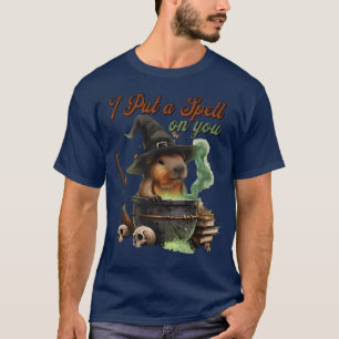 Camiseta Halloween Capybara premium amigos