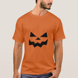 Camiseta Halloween cara de calabaza de calabaza de Jack-o-l