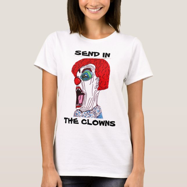Camiseta HALLOWEEN CLOWN ladys tee (Anverso)