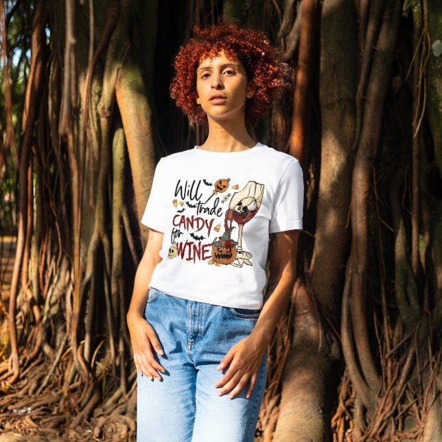 CAMISETA HALLOWEEN COMERCIALIZARÁ CANDALA POR VINO | AMANTE (Subido por el creador)