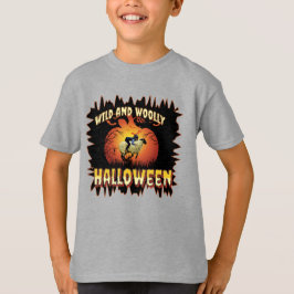 Camiseta Halloween con carnero silvestre y Wooly