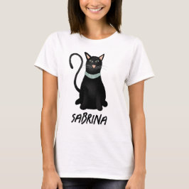 Camiseta Halloween con gatos negros y adorables