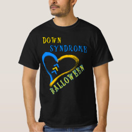 Camiseta Halloween con síndrome de Down