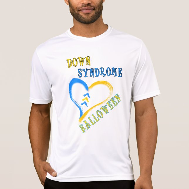 Camiseta Halloween con síndrome de Down (Anverso)