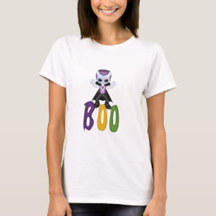 Camiseta Halloween con un pequeño vampiro