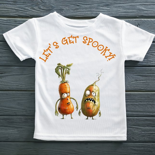 Camiseta Halloween con verduras zombis divertidas (Subido por el creador)