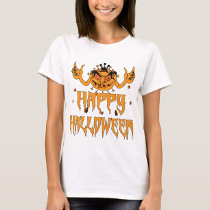 Camiseta Halloween con virus de Corona