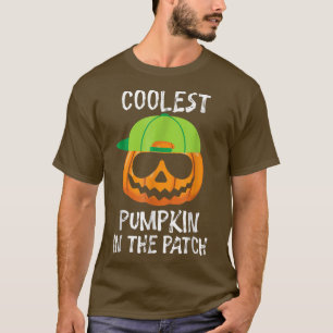 Camiseta Halloween Coolest Pumpkin In The Patch Boys Girls