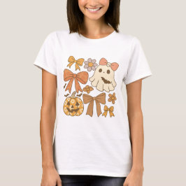 Camiseta Halloween coquette ghost png • halloween 2025 png 
