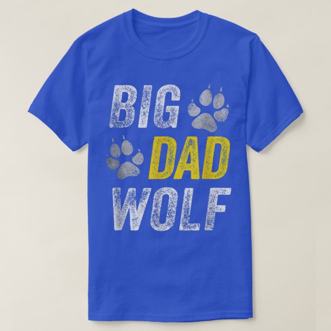 Camiseta Halloween Costume Dad Funny Big Dad Wolf  (Diseño del anverso)