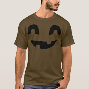 Camiseta Halloween Costume Jack O' Lantern Pumpkin Face Wom