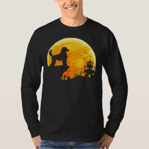 Camiseta Halloween Costume Poodle Dog Pumpkin Relajado Fit