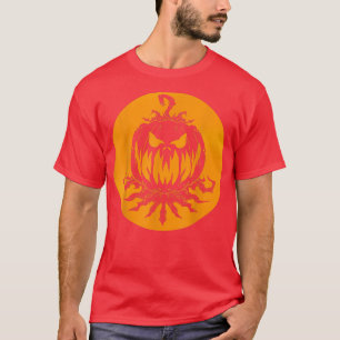 Camiseta Halloween Costume Scary Jack O Lantern Spooky Pump
