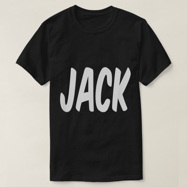 Camiseta Halloween Costume Shirt Jack and Jill  pair of shi (Diseño del anverso)