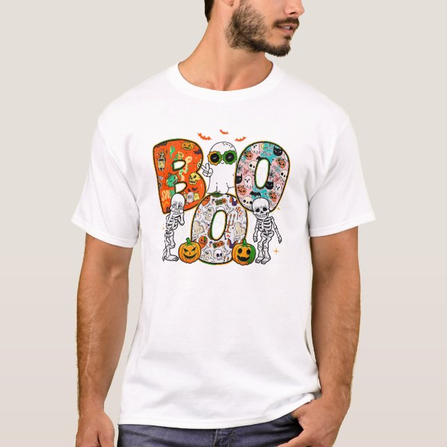 Camiseta Halloween Costume Skeleton Griddy (Anverso)