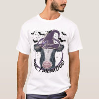 Halloween Cow Heifer Moo I mean Boo Highland Cow W