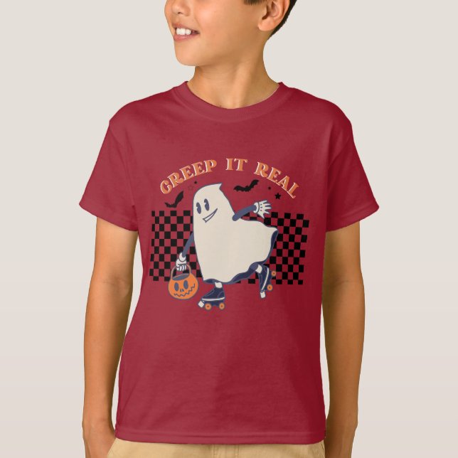 Camiseta Halloween Creep es real (Anverso)