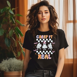 CAMISETA HALLOWEEN CREEP IT REEL FUNNY GHOSTS