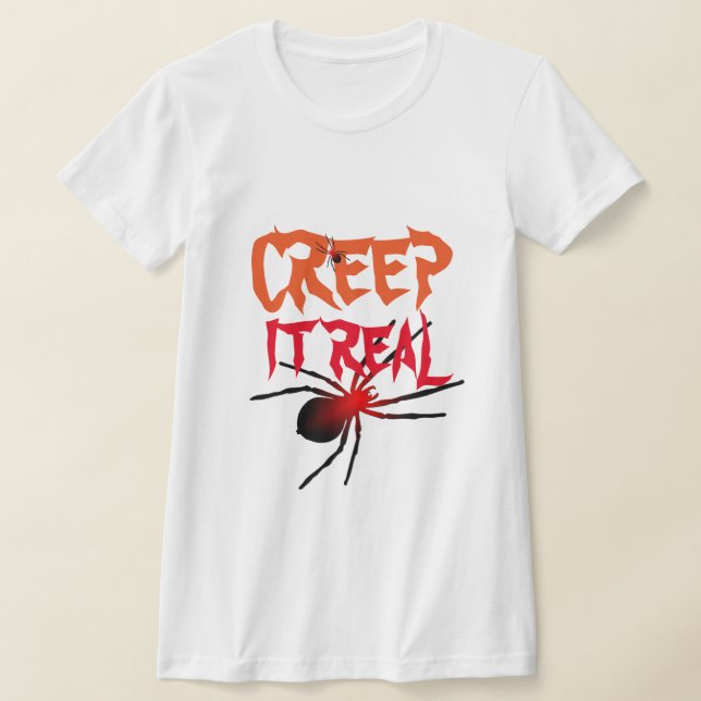 Camiseta Halloween Creepy Wordplay Humor (Distribución)
