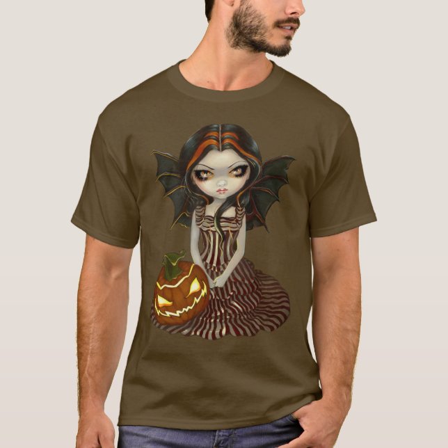 Camiseta Halloween Crepúsculo gótico caricaturista (Anverso)
