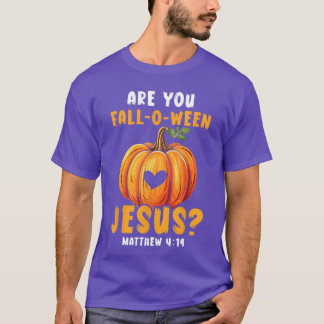 Camiseta Halloween cristiano Jesucristo Truco o trato Ch