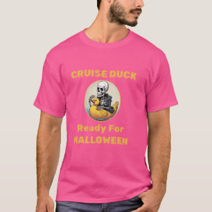 Camiseta Halloween Cruise Duck SkeletReady Find Hide Cos
