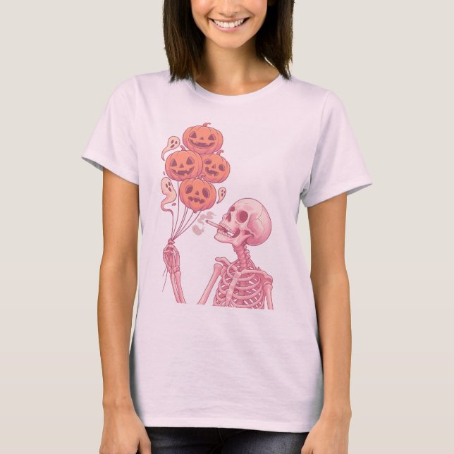 Camiseta Halloween cumpleaños divertido (Anverso)
