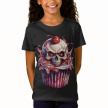 HALLOWEEN CUPCAKES SPOOKY WATERCOLOR