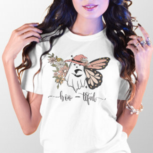 CAMISETA HALLOWEEN CUTE BOO-TIFUL BUTTERFLY GHOST