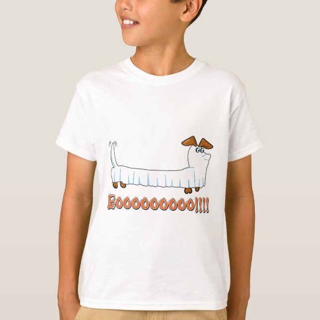 Camiseta Halloween Dachshund (Anverso)