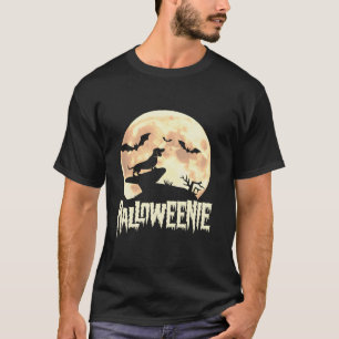 Camiseta Halloween Dachshund Costume Perro Weiner Dog Moon 