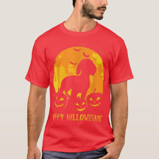 Camiseta Halloween Dachshund Jack O Lantern Dog Pumpkin Fun