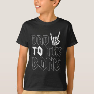 Camiseta Halloween Dad To The Bone Funny Skeleton Fathers D