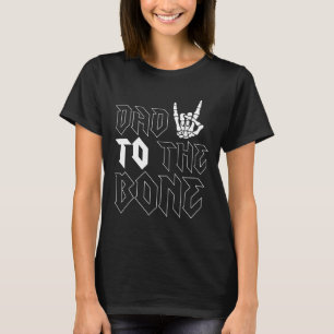 Camiseta Halloween Dad To The Bone Funny Skeleton Fathers D