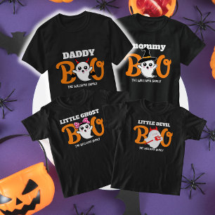 Camiseta Halloween Daddy Boo Devil Family Mateo
