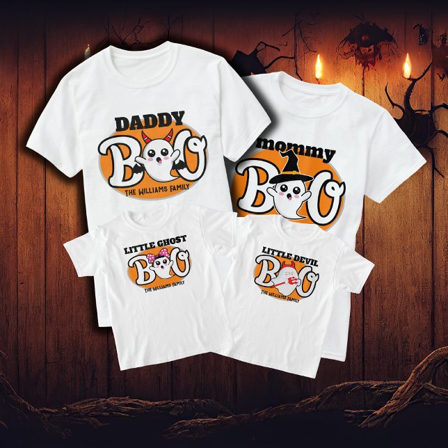 Camiseta Halloween Daddy Boo Devil Family Mateo (Subido por el creador)
