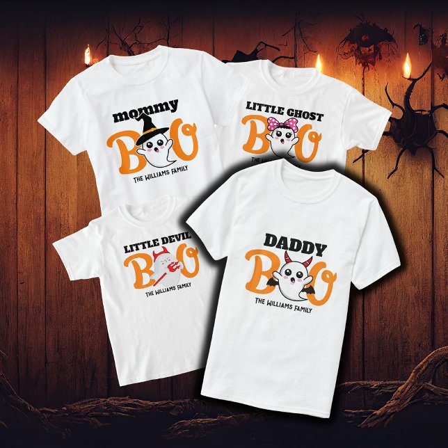 Camiseta Halloween Daddy Boo Devil Family Mateo (Subido por el creador)