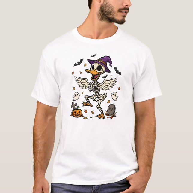 Camiseta Halloween Dance Duck (Anverso)