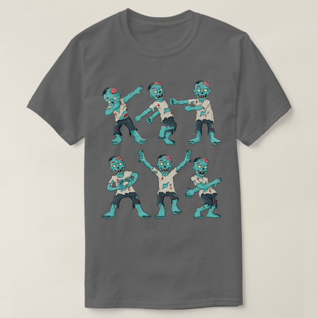 Camiseta Halloween Dancing Zombies Dance Challenge Boys Gir (Diseño del anverso)