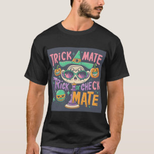 Camiseta Halloween de ajedrez