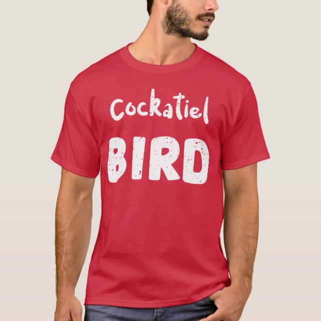 Camiseta Halloween de aves de Cockatiel (Anverso)