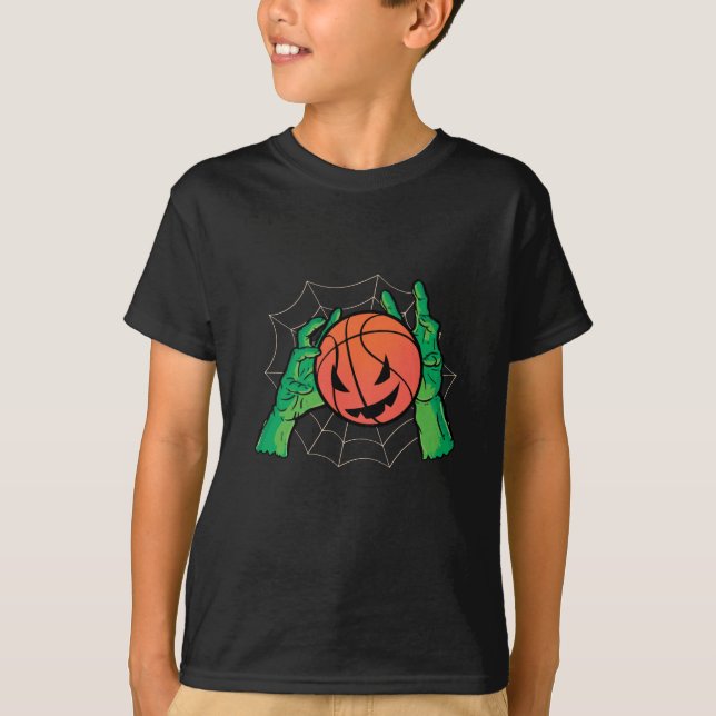 Camiseta Halloween de baloncesto (Anverso)