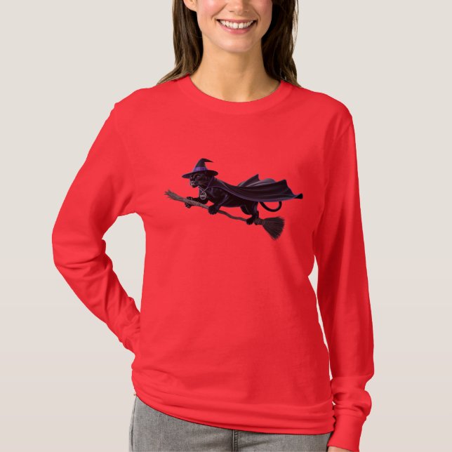 Camiseta Halloween de Black Panther (Anverso)